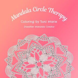 Mandala Circle Therapy Coloring (25 Images)